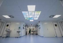 Improving the pace of construction productivity in the UK with modular technology Modular surgical suite, representing construction productivity