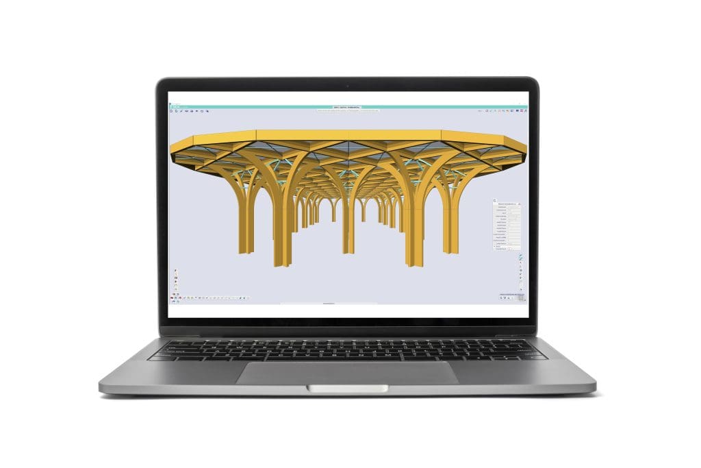 Modern laptop with empty screen on white background. Mockup design. Copy space text