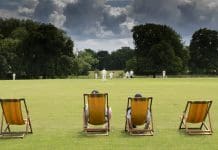 Powers of statutory consultees to be reduced under new planning reforms watching a cricket match on a typical English cricket ground in summer, representing changing influence of statutory consultees on planning decisions