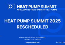 Heat Pump Summit rescheduled to September 2025 The Heat Pump Summit 2025 has been rescheduled to 16th September 2025 after a serious structural issue was identified at the venue