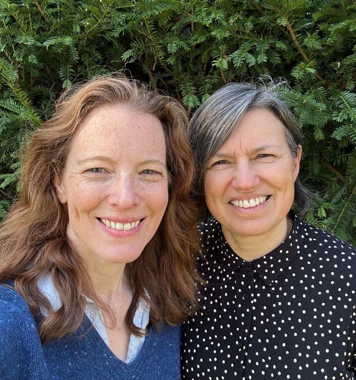 Lora Brill left and Claire Racine right, Ramboll's new sustainability leads