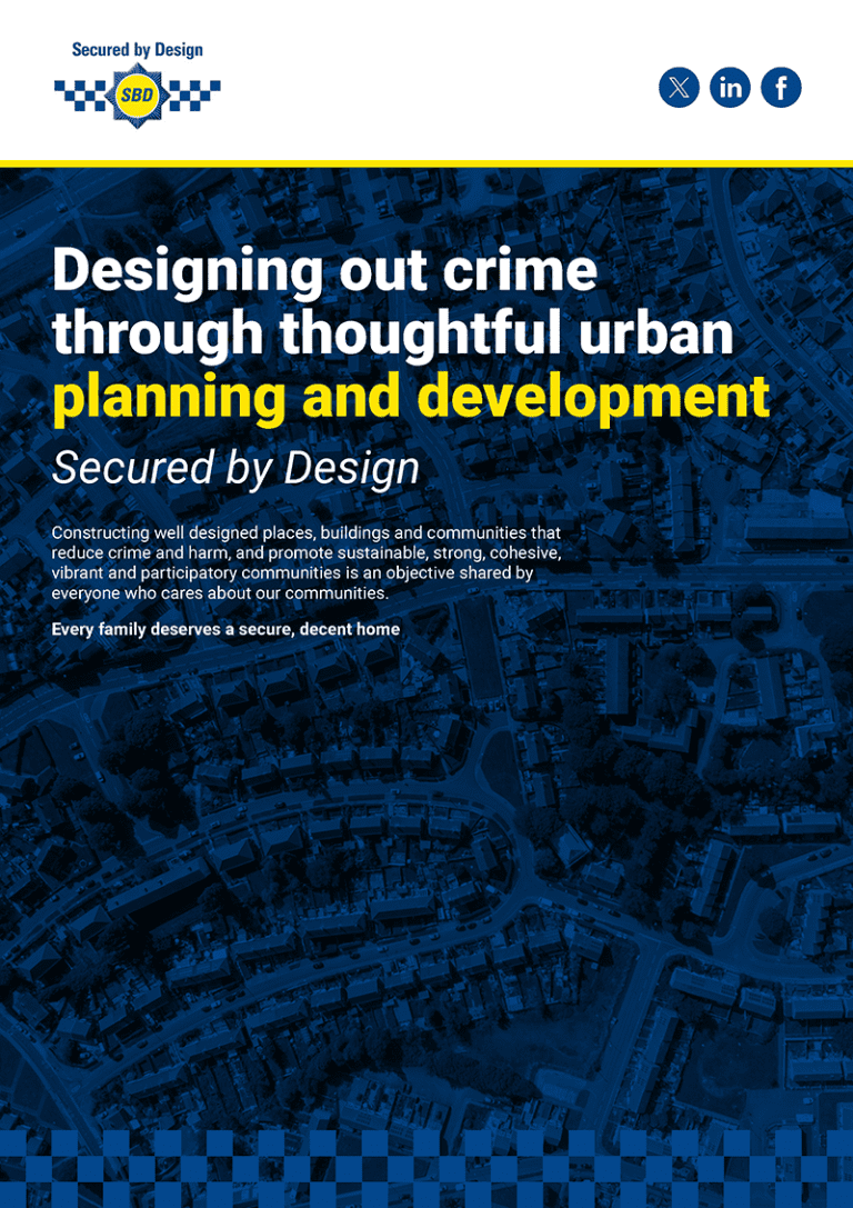 Designing out crime through thoughtful urban planning and development