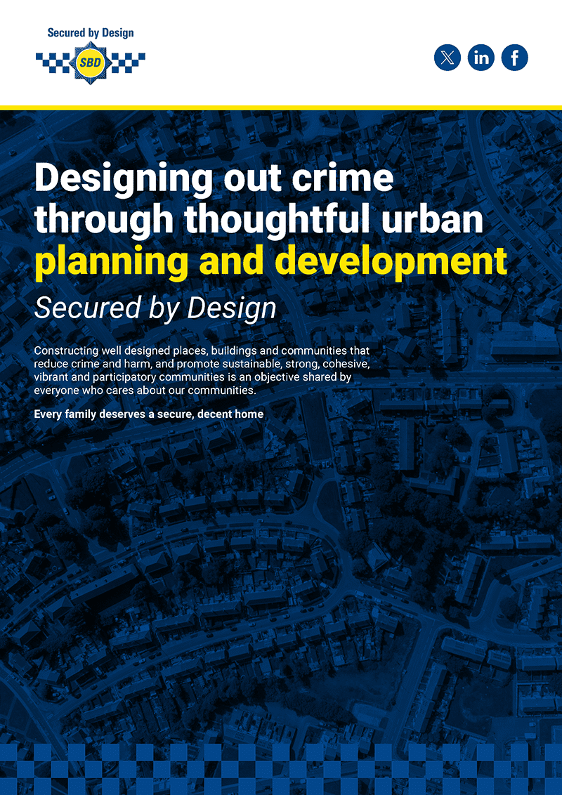 Designing out crime through thoughtful urban planning and development