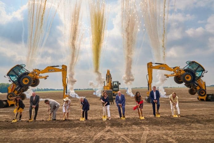San+Antonio+Groundbreaking Image taken from the groundbreaking ceremony in June 2024 at the JCB factory in San Antonio