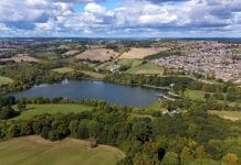 Doncaster Sheffield Airport receives government support to reopen Worsbrough reservoir in the village of Worsbrough, Barnsley in Sheffield, South Yorkshire, the same region that the Doncaster Sheffield Airport is located