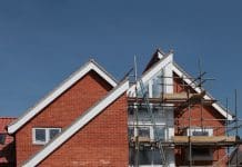 Advantage Home Construction Insurance celebrates 10,000th Structural Defects Policy inception Building work on new houses - construction site, representing Structural Defects Insurance policy