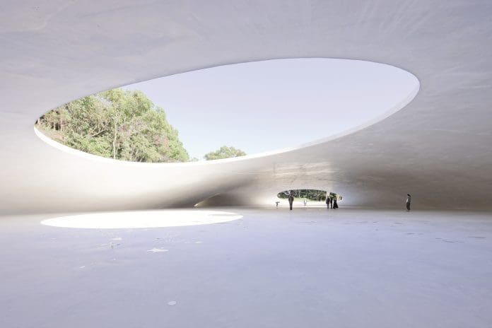 The Teshima Art Museum is an example of the potential and ingenuity of concrete construction. Teshima Art Museum | Courtesy of Iwan Baan Photography