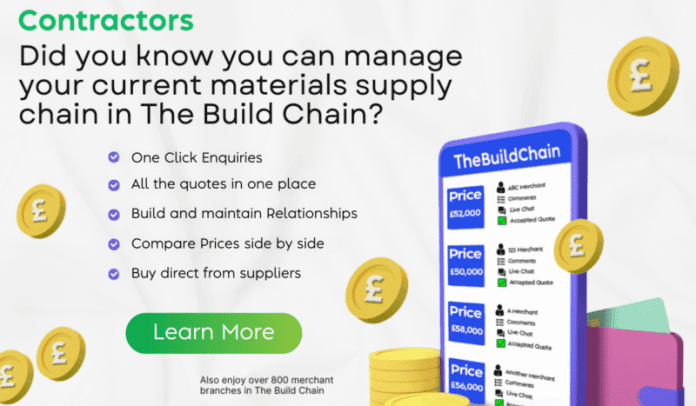 Sub contractors - buyers - have all your building materials supply chain in one place to easily manage