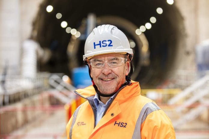 Mark Wild, who spoke at UKREiiF about HS2 project investment