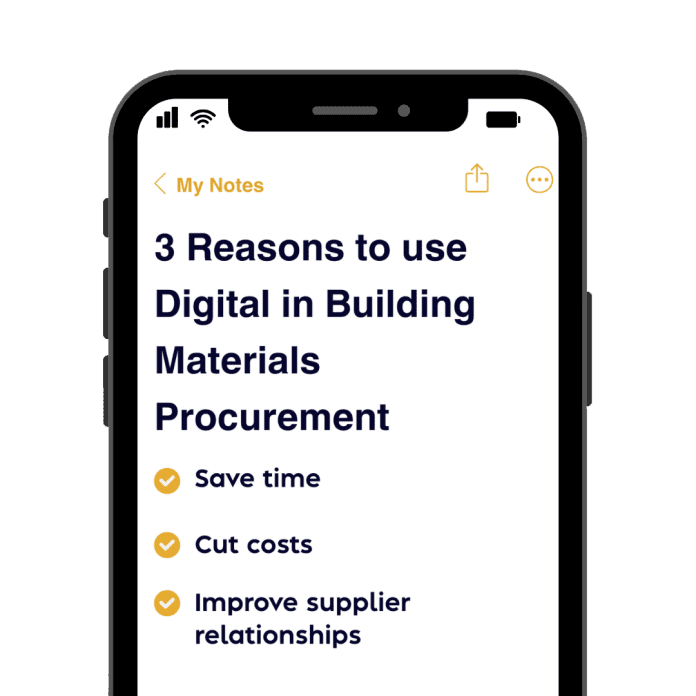 In a sector where margins are razor thin and deadlines are non-negotiable, outdated procurement practices are holding contractors back