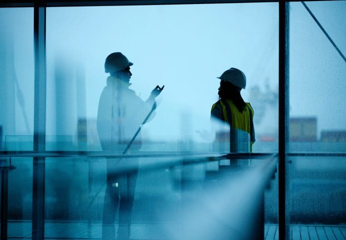 Construction, team and people for building strategy, communication and partnership for civil engineering. Meeting, collaboration and contractor for project management, renovation and infrastructure Construction, team and people for building strategy, communication and partnership for civil engineering. Meeting, collaboration and contractor for project management, renovation and infrastructure, representing FM professionals