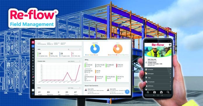 Field management software like Re-flow links BIM and on-site teams, providing a single, efficient solution for real-time updates