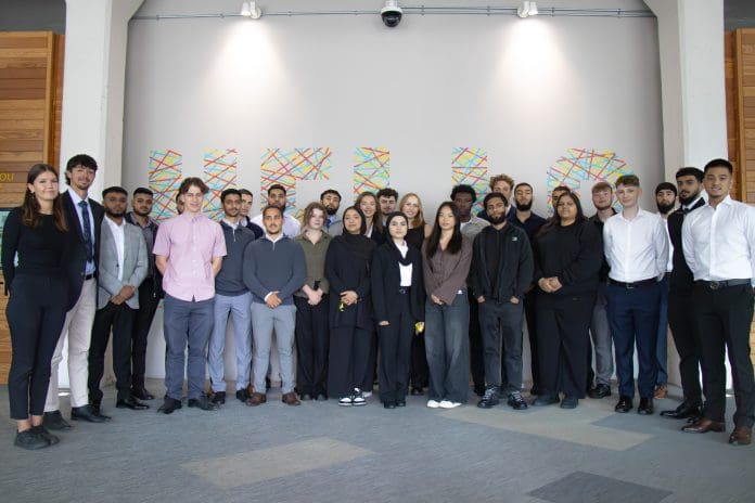 The cohort of the HS2 paid placement programme