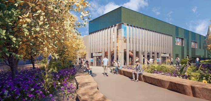 CAD design of the Nottingham Community Diagnostic Centre