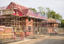 Parliamentary group launches new inquiry into housebuilding targets Buckinghamshire, UK - May 18, 2024. New build homes under construction in a housing development, UK