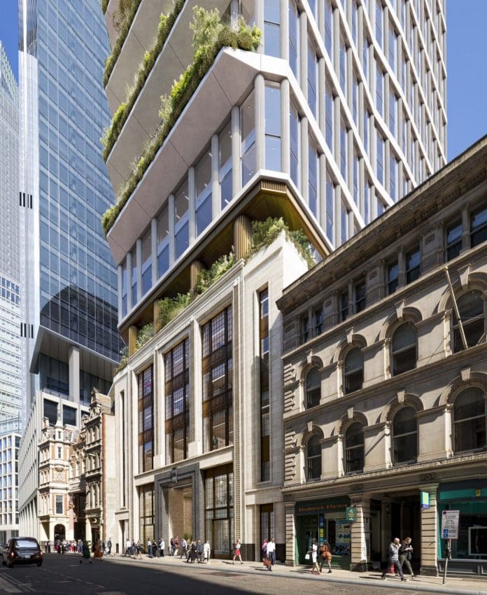 Hertshten Properties has selected Mace Construct to deliver the new 30-storey 85 Gracechurch Street next to Leadenhall Market in London