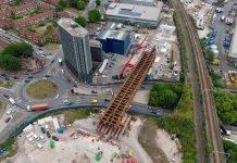 HS2 Birmingham bridge move completed four days early The HS2 Birmingham bridge move was completed four days ahead of schedule