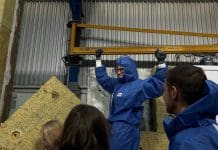 The Drastic Project: Reducing whole life carbon and increasing circularity in the built environment Image caption: Drastic project partners take part in a circular deconstruction exercise in Merdingen, Germany.