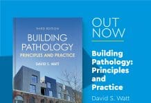 Building expert publishes latest edition of industry-leading book A leading expert within the building sector has released the latest edition of Building Pathology: Principles and Practice, 3rd Edition