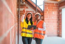 Rethinking construction procurement: Digital platforms are a necessity Mature black woman and Hispanic mid adult woman working together. Their goal is to build a dream home, representing digital procurement