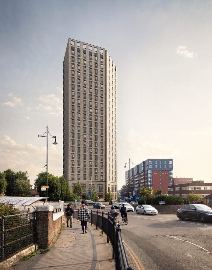 Tide has secured Gateway 2 approval for its 424-bed purpose-built student accommodation development, The Green, in Southall, in West London