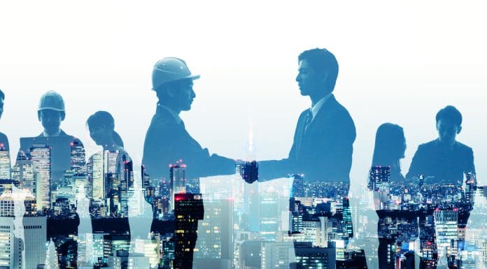 Business and industry concept. Human resources. Human relationship. The Built Environment Futures Assembly brings together industry, government, professional bodies and education to address the sector’s challenges