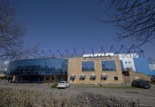 Oxford United secures government approval for new stadium plans Oxford, UK - March 2022: The Kassam Stadium is home to Oxford United Football Club in the UK