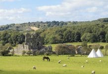 Barratt Redrow set to deliver UK’s largest net zero carbon housing development The ruins of Ogmore Castle, in the Vale of Glamorgan, South Wales, near where the UK's largest net zero carbon housing development will be located