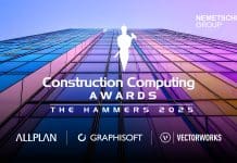 Nemetschek Group wins at Construction Computing Awards Nemetschek brands ALLPLAN, Graphisoft, and Vectorworks were honoured for outstanding products at the recent Construction Computing Awards