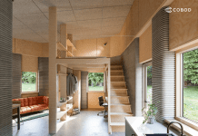 Europe’s largest 3D printed housing project reaches key milestone The interior of a 3D printed student apartment in Holstebro, Denmark