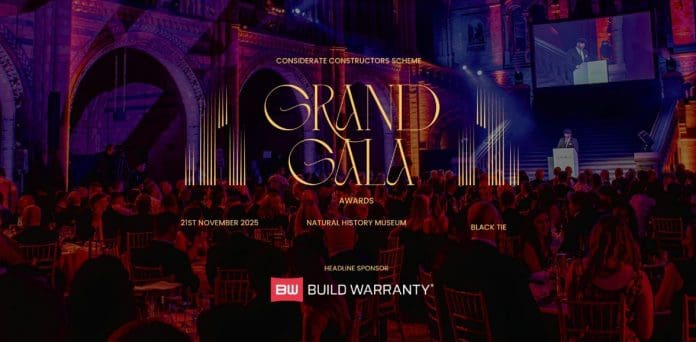 Build Warranty announced as headline sponsor for Gala Awards 2025 Build Warranty Group is proud to be the headline sponsor for the Considerate Constructors Scheme’s Grand Gala Awards 2025