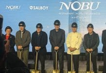 Robert De Niro attends Nobu Manchester groundbreaking ceremony Formerly known as Viadux 2, the Nobu Manchester tower will include a hotel, restaurant and 450 apartments and is due to complete in 2031