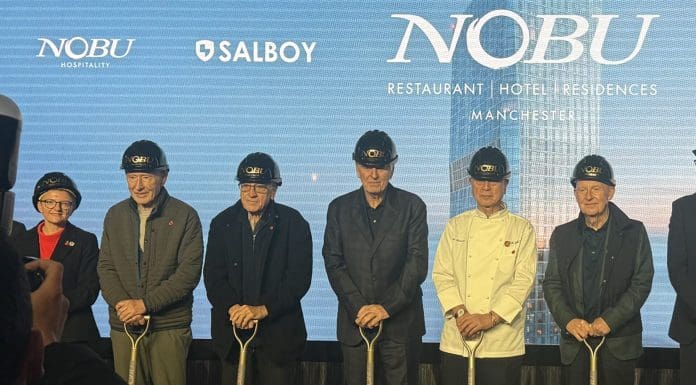 Formerly known as Viadux 2, the Nobu Manchester tower will include a hotel, restaurant and 450 apartments and is due to complete in 2031