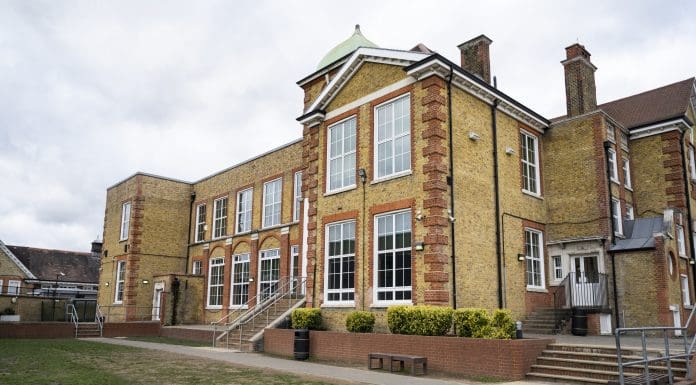 An example of a UK school, the sort of which the DfE school construction contracts will aid