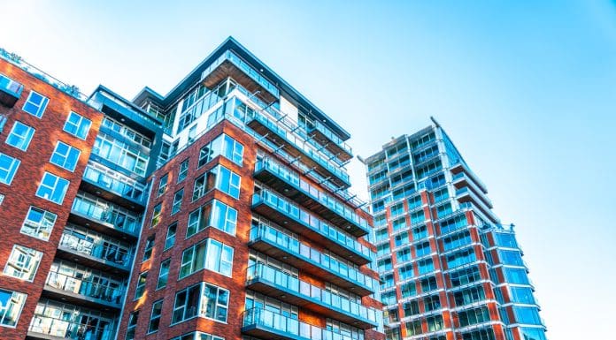Apartments with balconies in Battersea, London, representing social housing frameworks