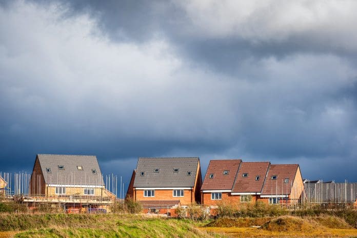 Devolution and delivery: Strategic authorities’ role in housing and skills provision Construction house building site in england uk..