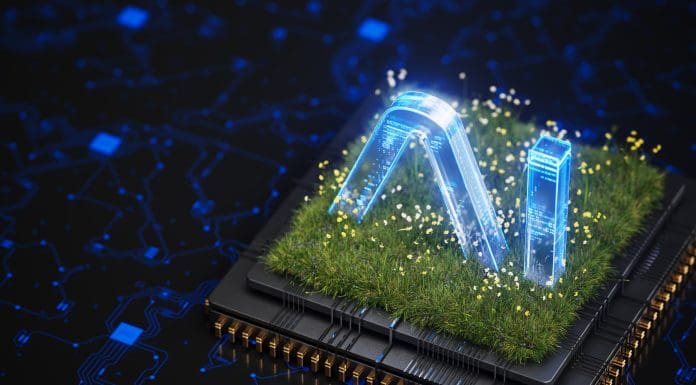 Sustainable Artificial Intelligence AI Energy, renewable energy source, battery technology, green energy