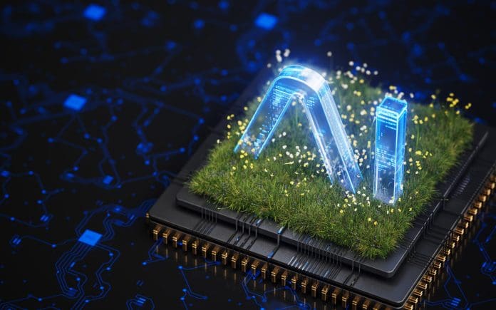 Sustainable Artificial Intelligence AI Energy, renewable energy source, battery technology, green energy Sustainable Artificial Intelligence AI Energy, renewable energy source, battery technology, green energy