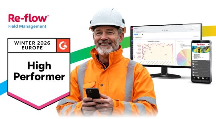 Re-flow have been recognised as a ‘High Performer’ in G2’s Field Service Management section – a significant milestone for the company