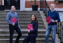 AI in the built environment: The future will not wait AI Institute's Eamonn Dunne (AI Solutions), Maryrose Lyons (Founder) and Stephen Redmond (AI Strategy) at the launch of the AI in the Built Environment report