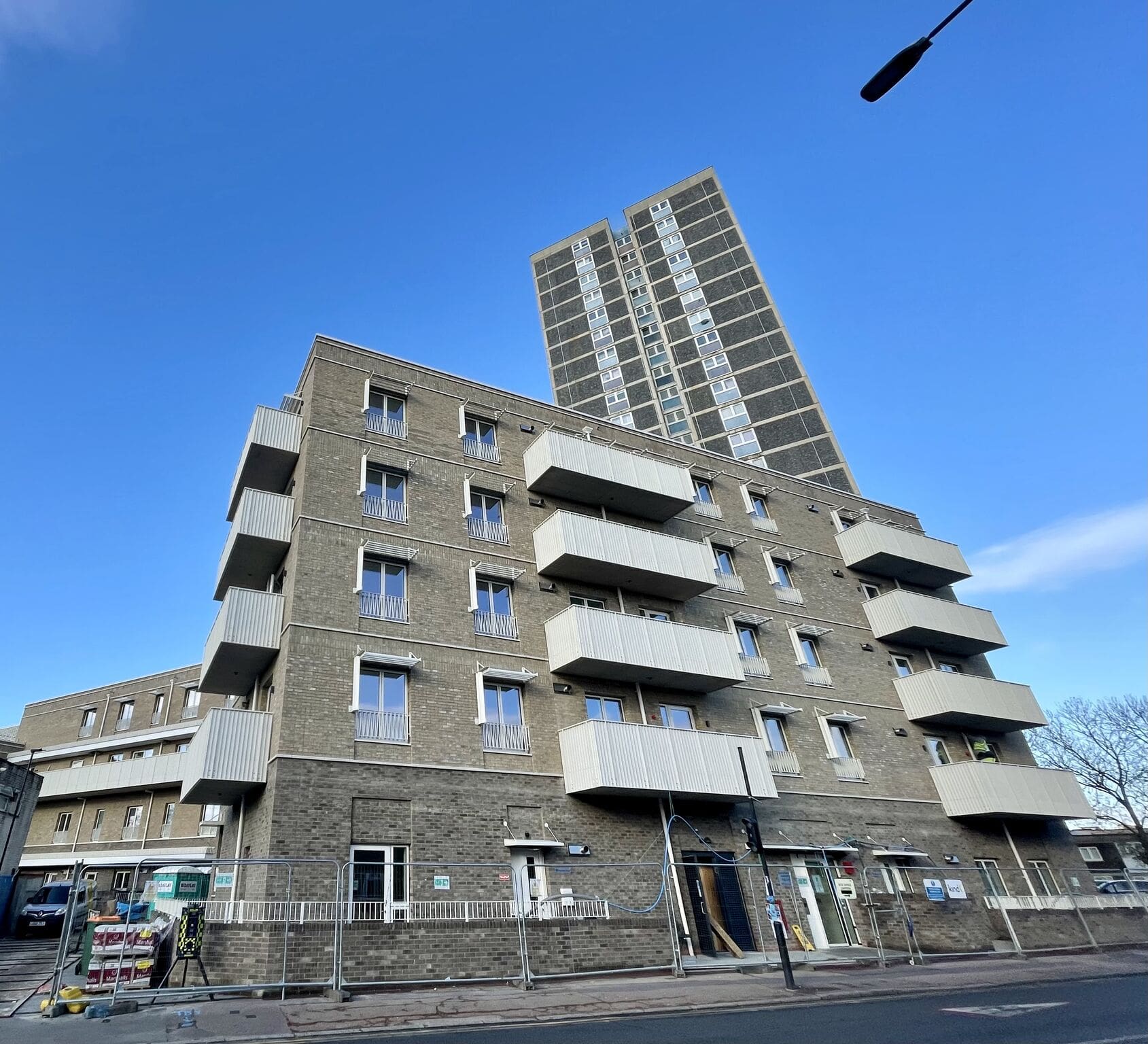 Army and Navy development in Newham, an example of Passivhaus in the UK