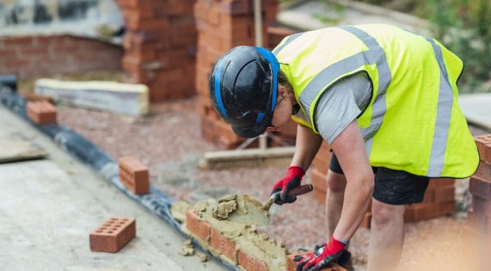 The 100% recycled brick (not pictured) takes another step towards net zero in construction