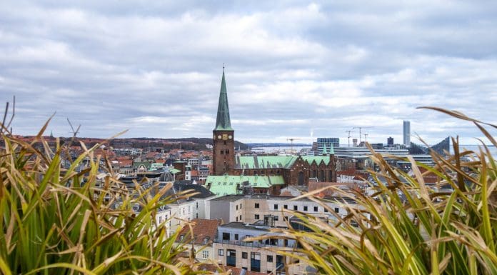 Aarhus, Denmark, the city after which the Aarhus Convention in the UK is named