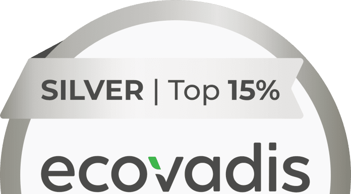 Actis has been awarded a silver medal by global sustainability and corporate social responsibility organisation EcoVadis, putting it among the top 15 per cent of performers from 125,000 companies assessed over the past 12 months and the top one per cent of EcoVadis-assessed companies in the plastics manufacturing sector