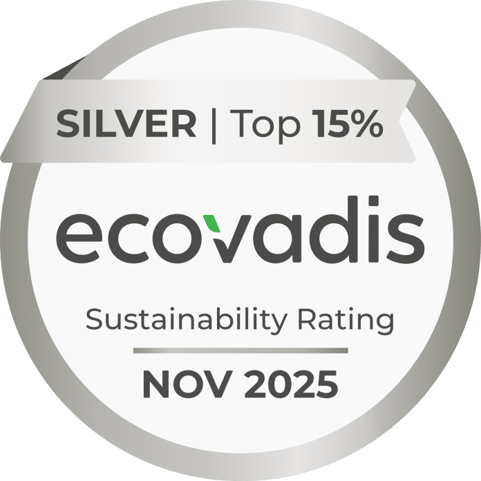 Actis has been awarded a silver medal by global sustainability and corporate social responsibility organisation EcoVadis, putting it among the top 15 per cent of performers from 125,000 companies assessed over the past 12 months and the top one per cent of EcoVadis-assessed companies in the plastics manufacturing sector