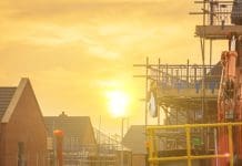 Latest chapter in planning policy reform points to a fundamental restructure New build house development estate in england uk, representing changes in planning policy