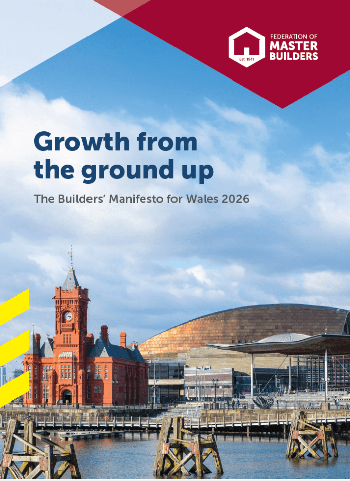 FMB Cymru has released The Builders' Manifesto for Wales 2026, ahead of the manifesto's official launch at the Senedd tomorrow