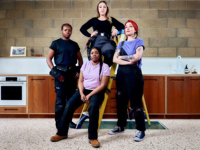 TaskHer tradeswomen Refuge, the UK’s largest specialist domestic abuse charity, has partnered with tradeswomen platform TaskHer to carry out essential maintenance across a number of its safe houses using a trauma-informed approach.