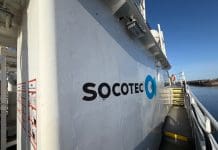 Leading coastal survey company expands with new English base One of SOCOTEC's ships used in coastal surveys