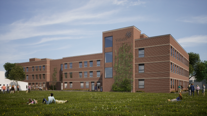 Villiers High School - South West Corner CGI